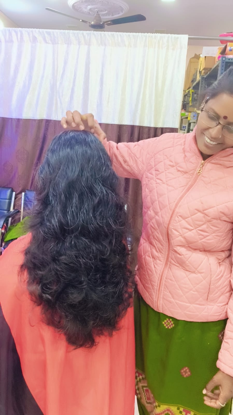 Hair Massage service visual