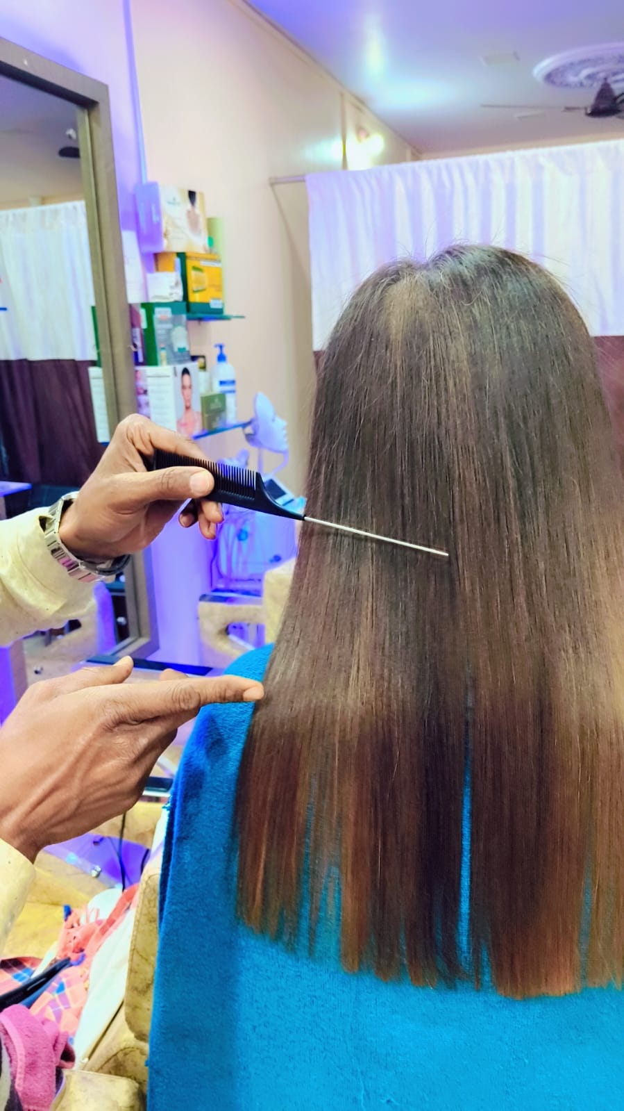 Expressions salon real transformation moment 28